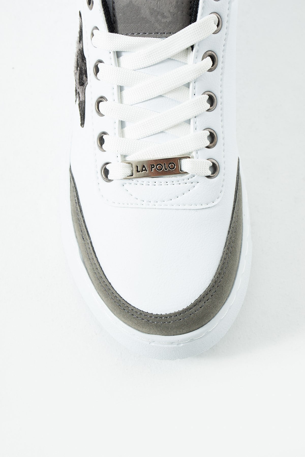 Beyaz Füme Kadın Sneaker