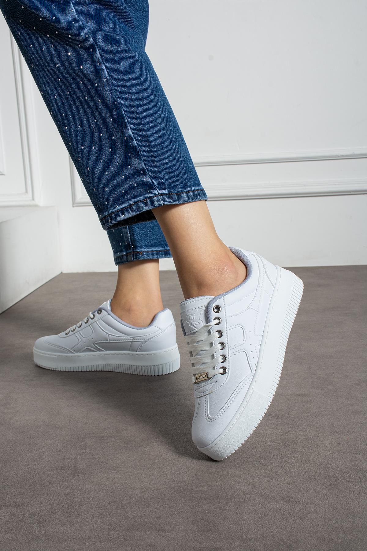 Beyaz Kadın Sneaker