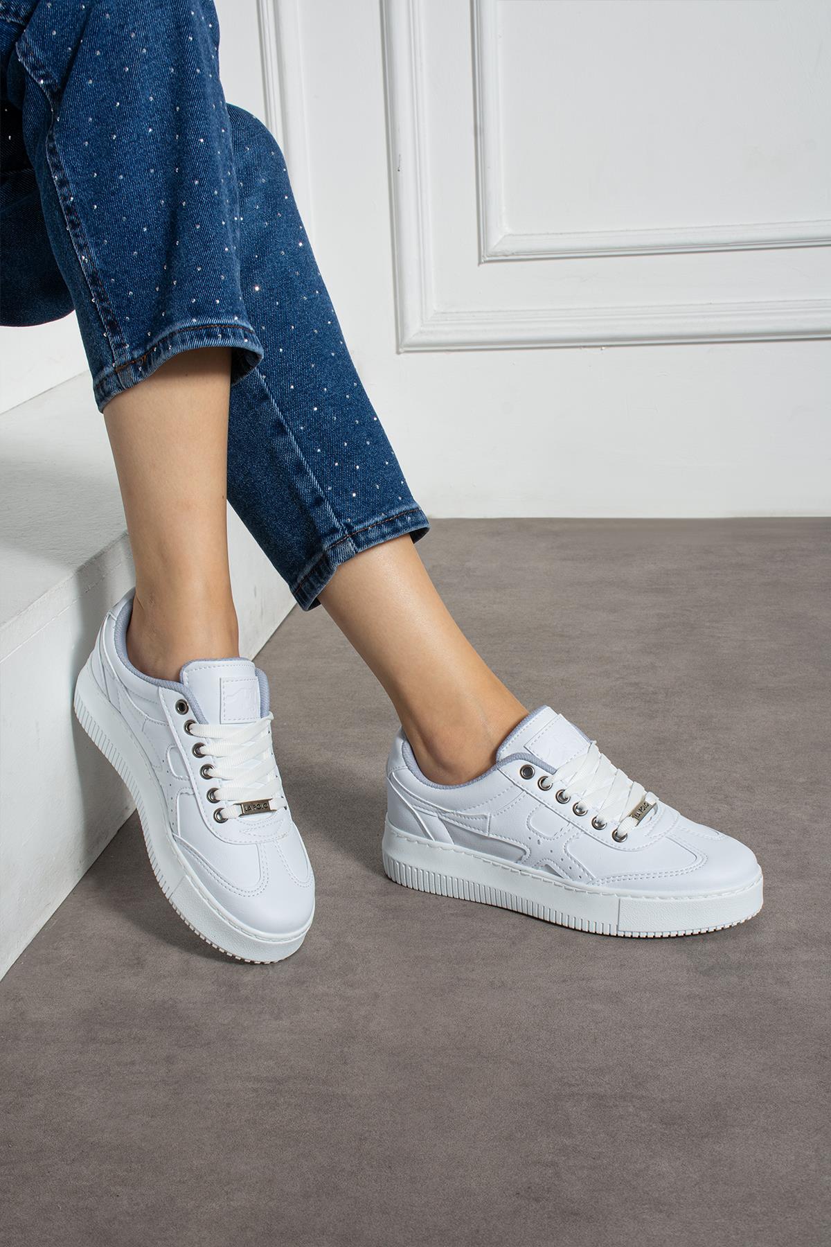 Beyaz Kadın Sneaker