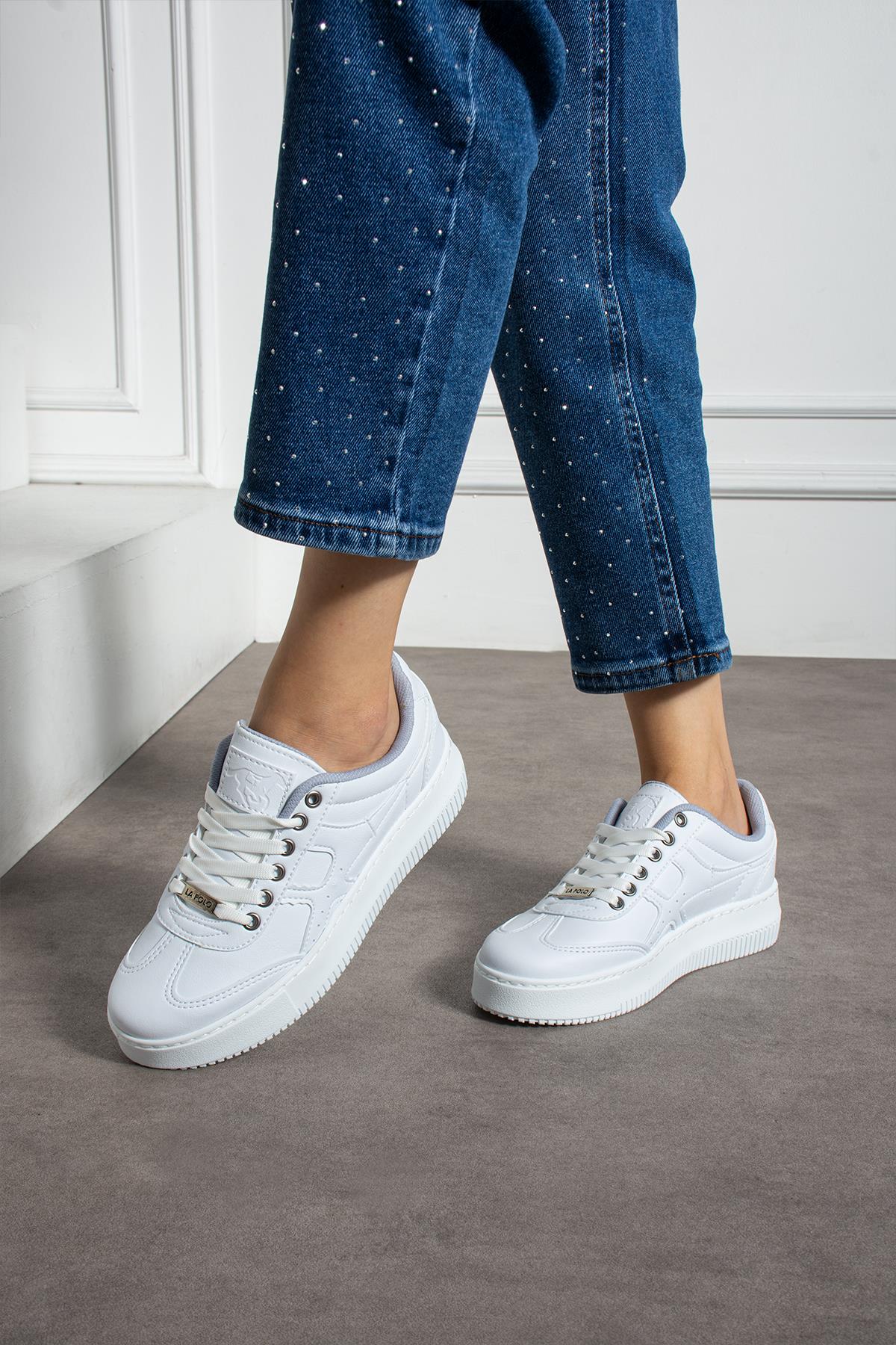 Beyaz Kadın Sneaker