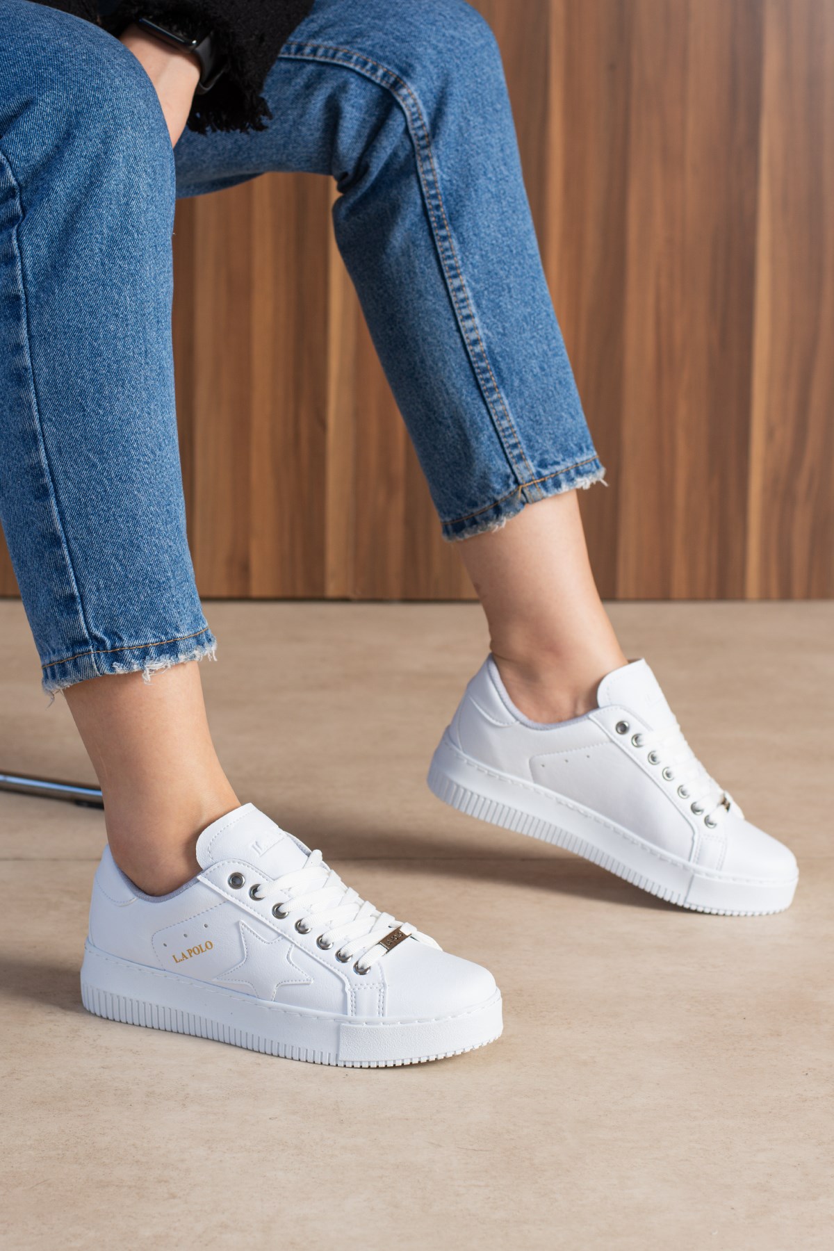 Beyaz Kadın Sneaker