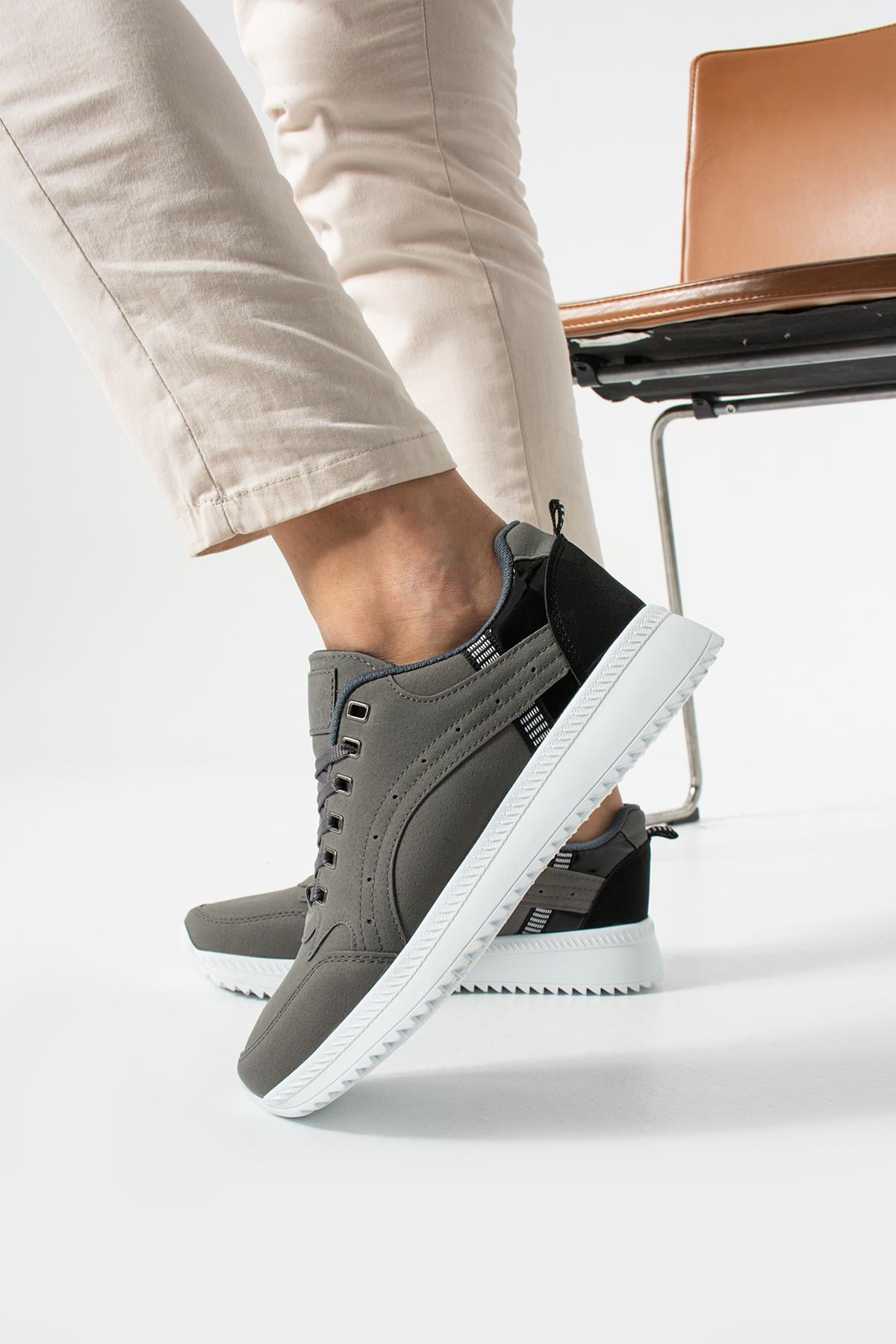Füme Süet Erkek Sneaker