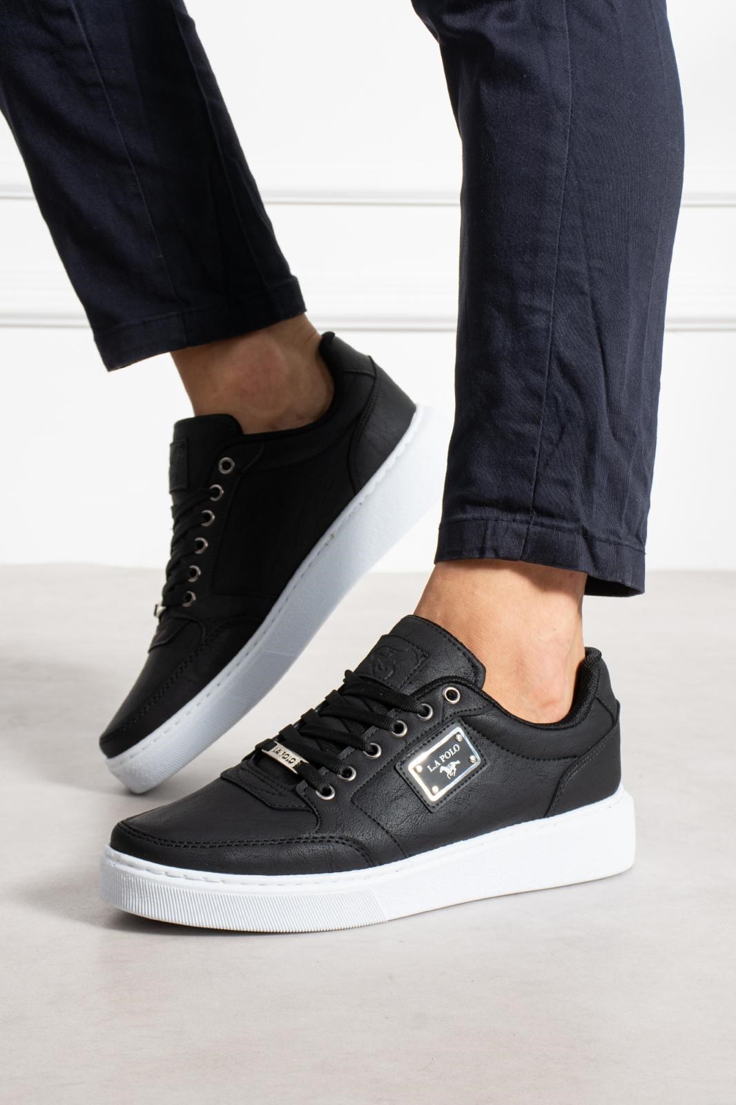 Siyah Beyaz Erkek Sneaker