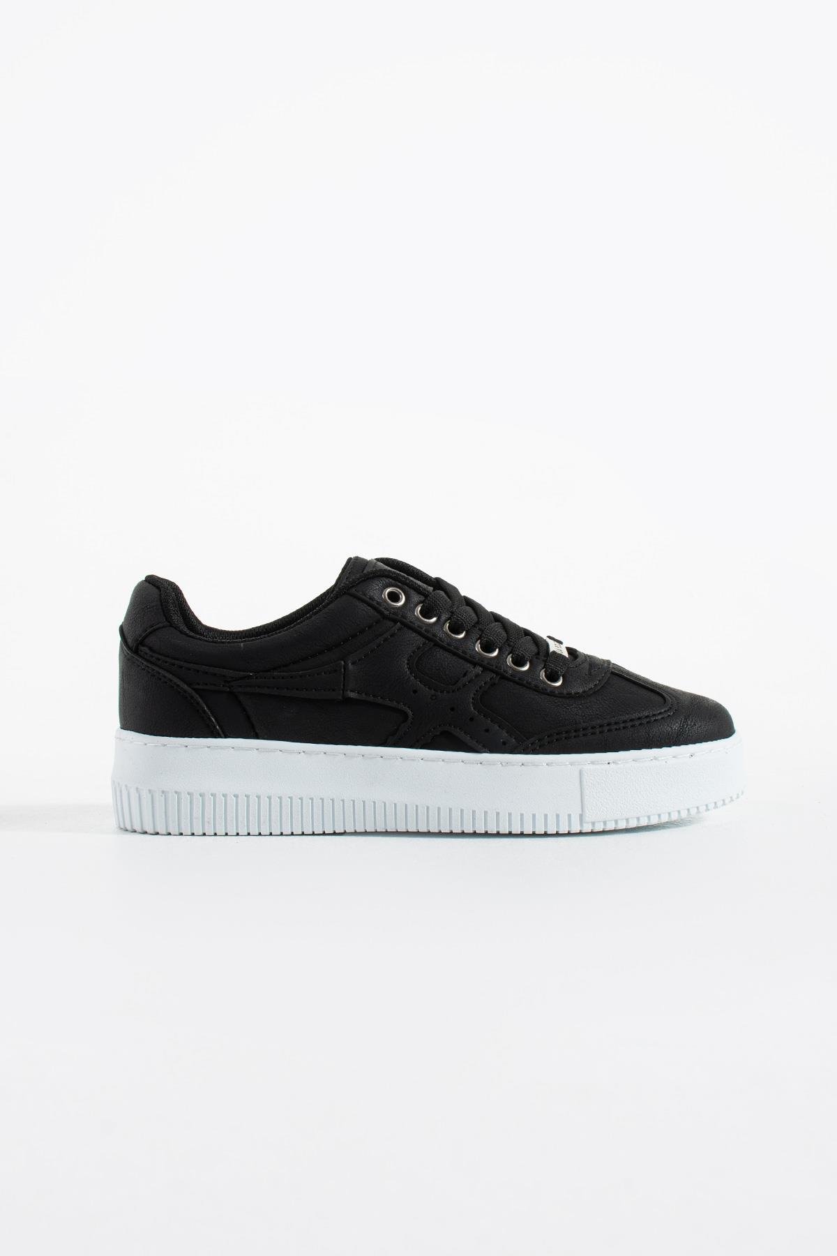 Siyah Beyaz Kadın Sneaker