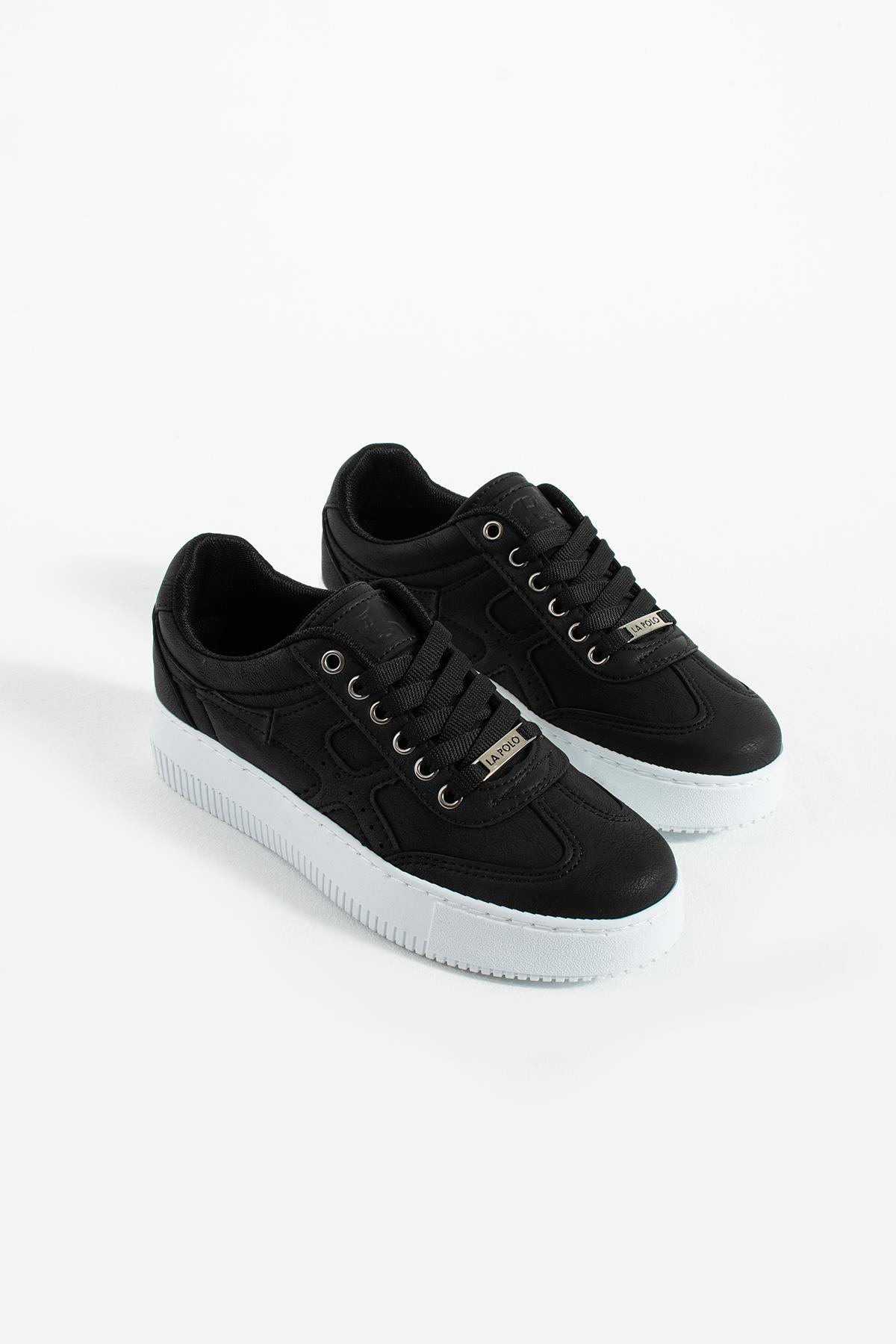 Siyah Beyaz Kadın Sneaker
