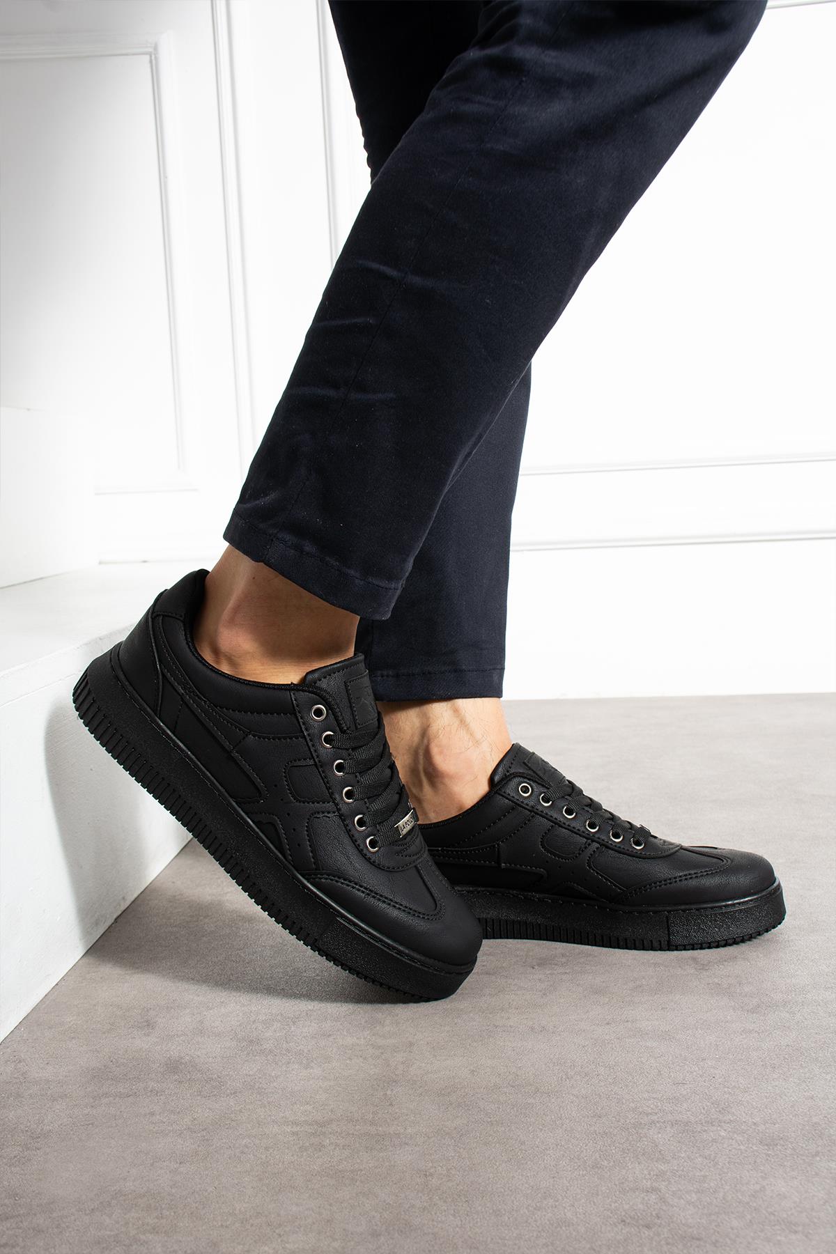Siyah Erkek Sneaker