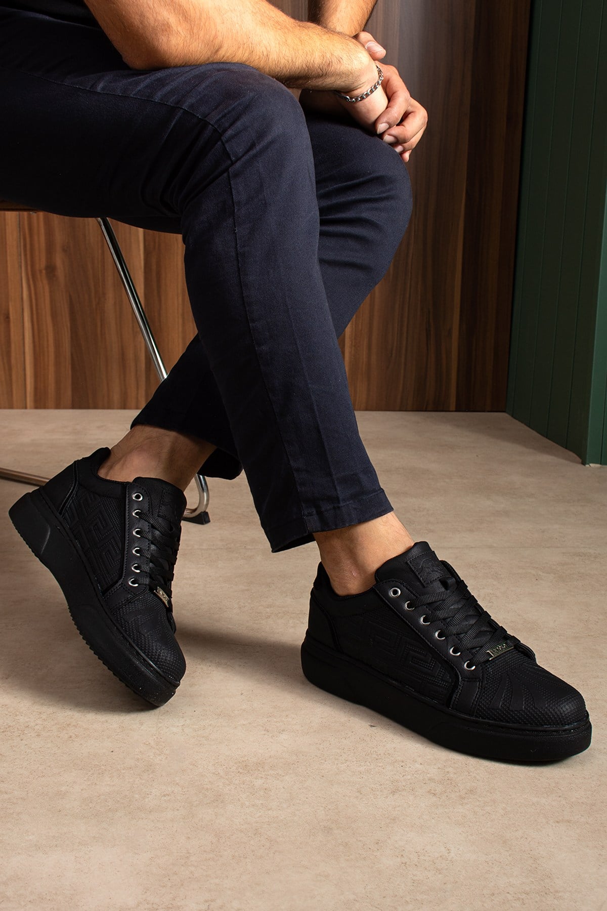 Siyah Erkek Sneaker