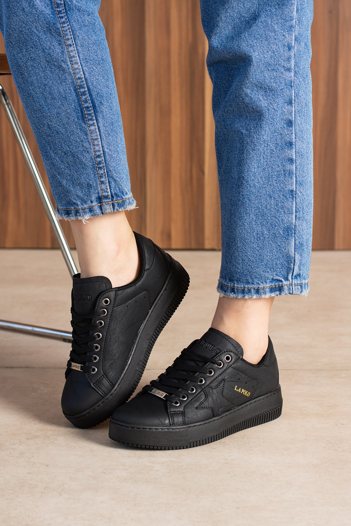 Siyah Kadın Sneaker