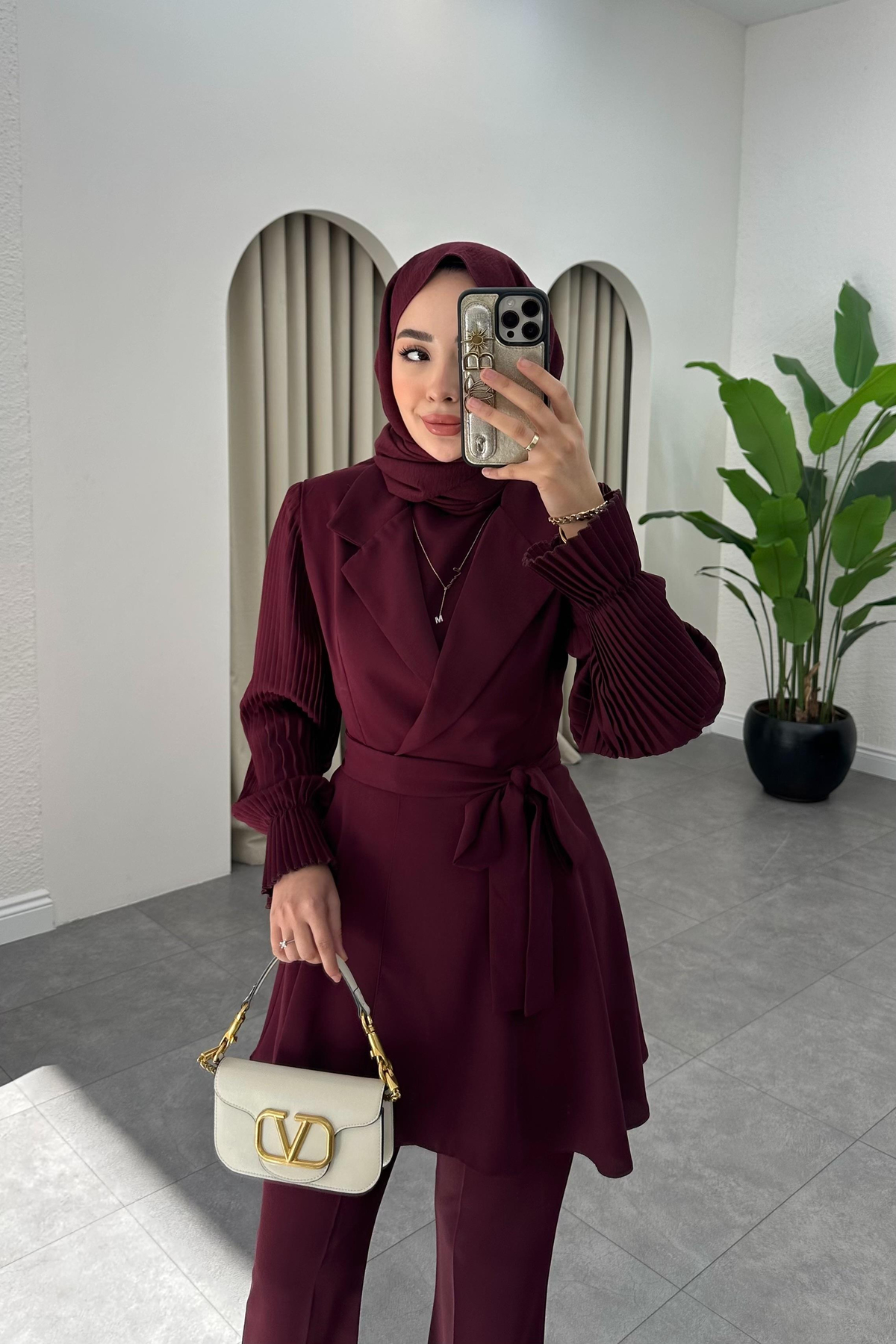 Farah Kol Piliseli Takım - BORDO