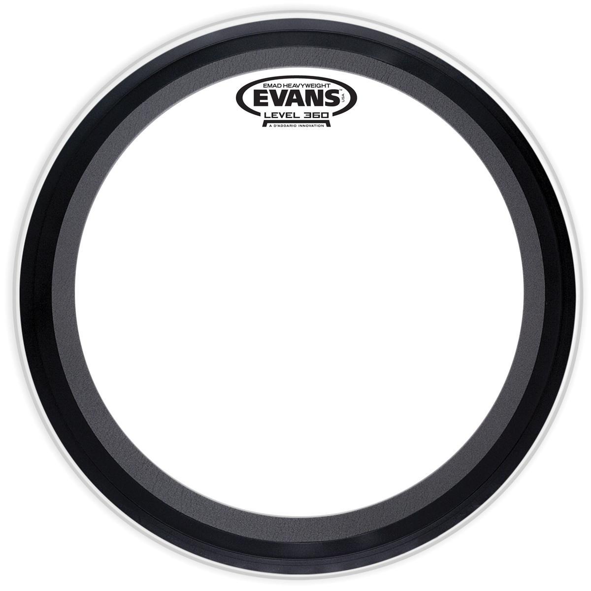 EVANS BD20EMADHW DERİ 20 EMAD HEAVYWEIGHT KİCK CLEAR SÜNGERLİ ÇİFT