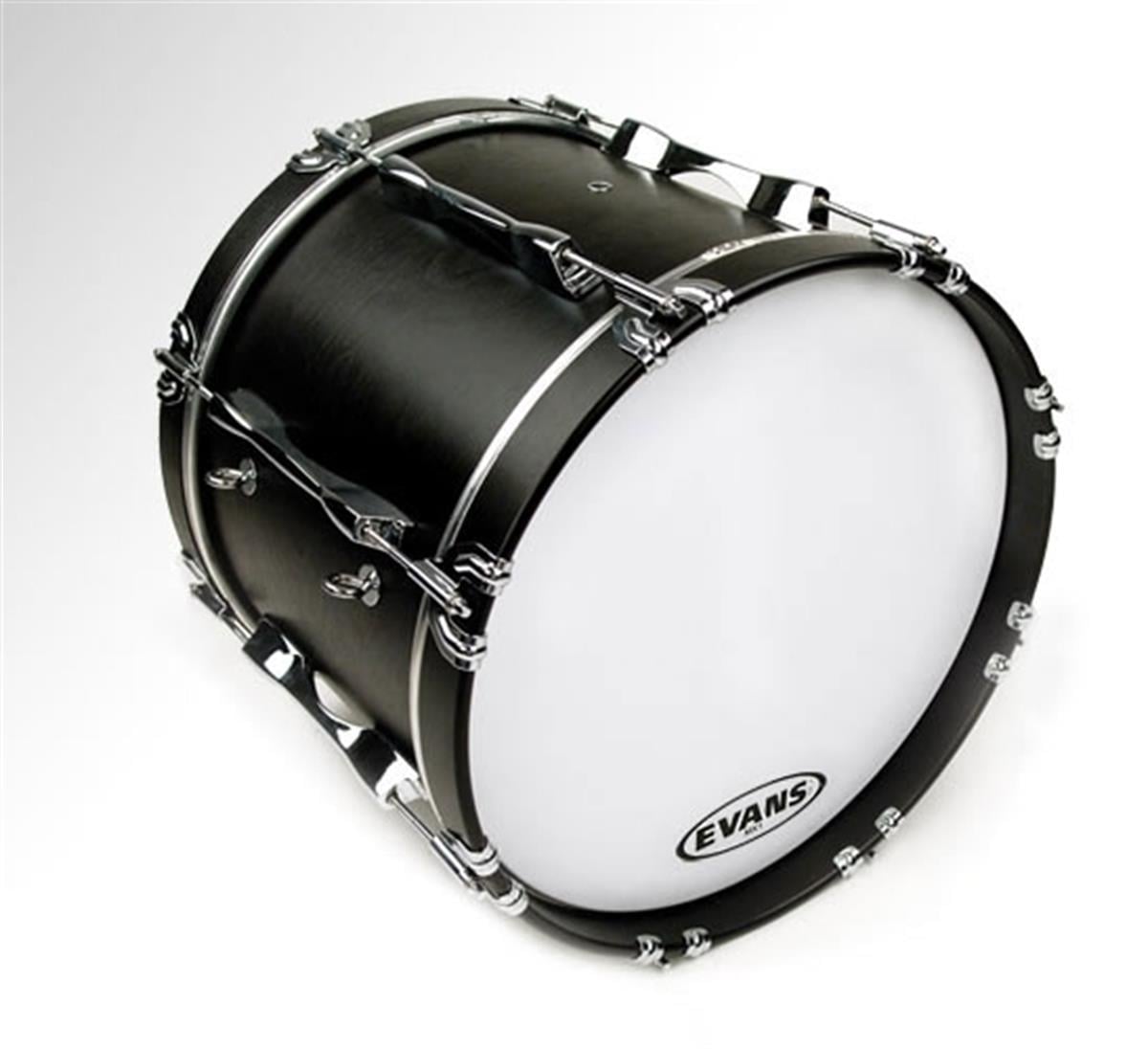 EVANS BD28MS1W DERİ 28 MS1 MARCHING BEYAZ TEK KAT (10 MİL)