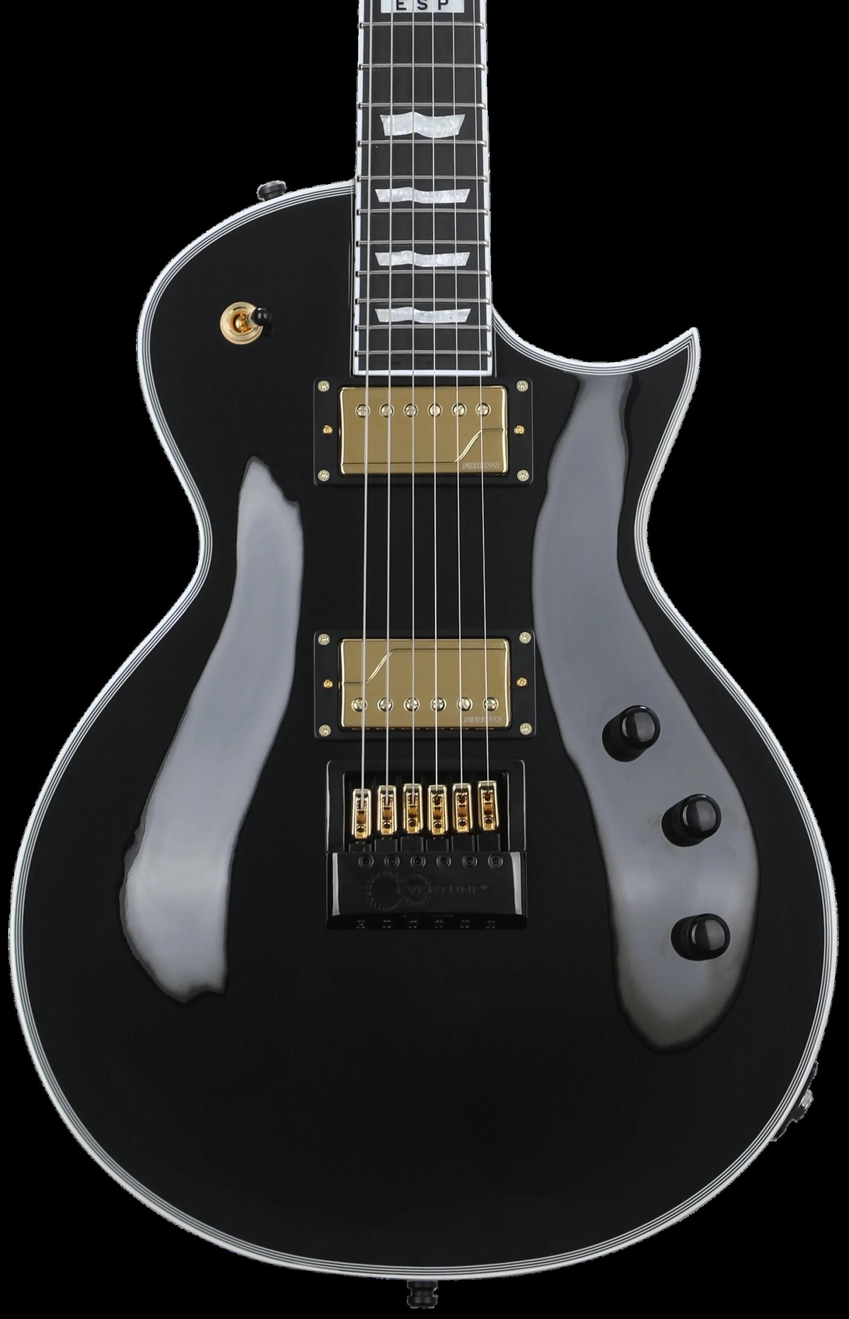 ESP E-II Ecllipse Full Thickness Evertune Black Elektro Gitar