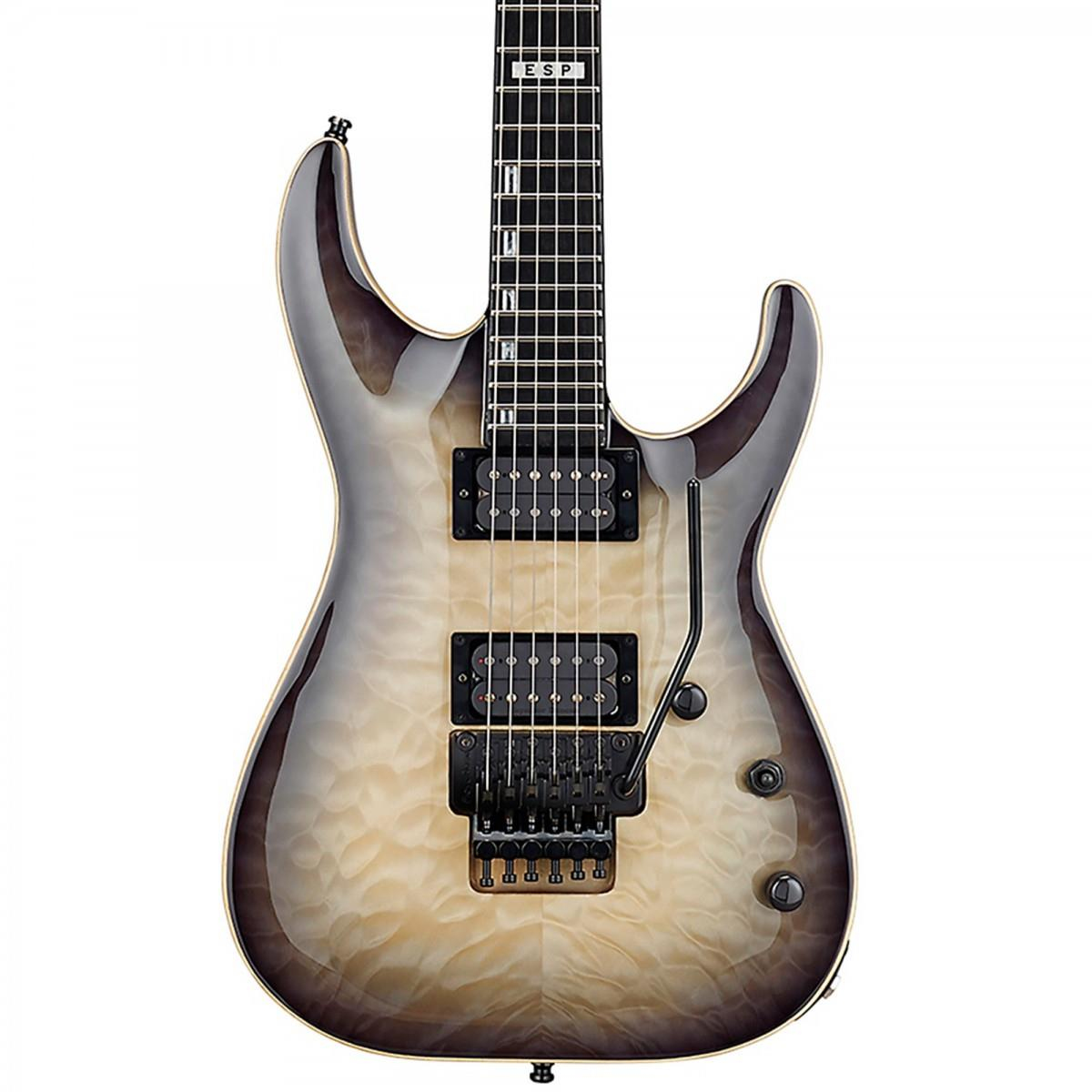 ESP E-II Horizon FR Black Natural Burst Elektro Gitar