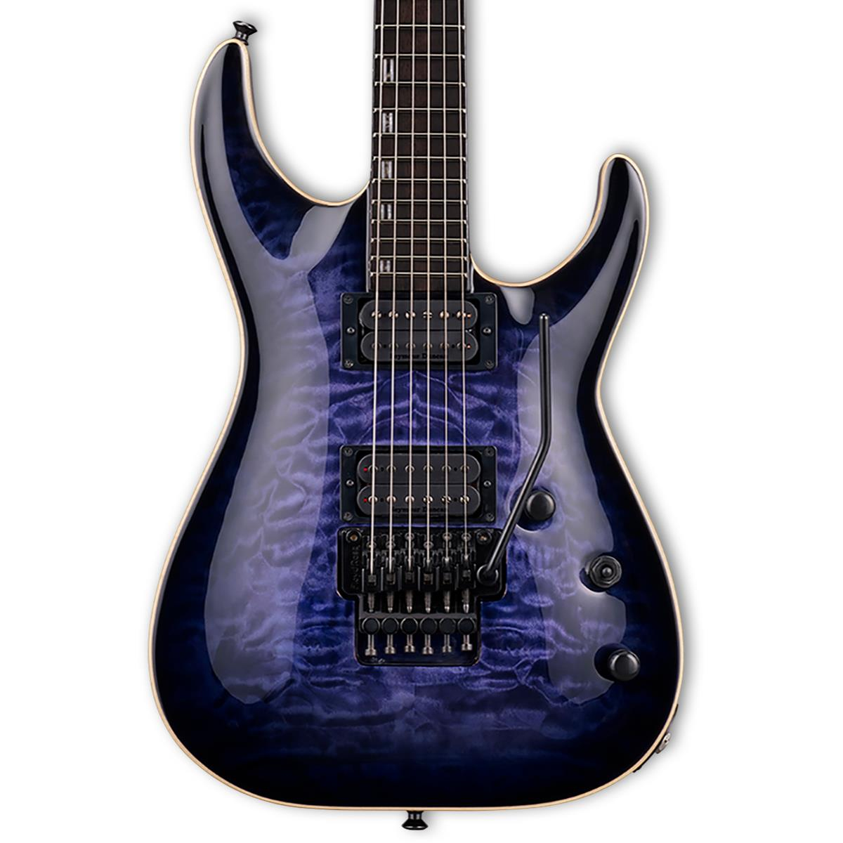 ESP EII Horizon Quilted Maple Reindeer Blue Elektro Gitar