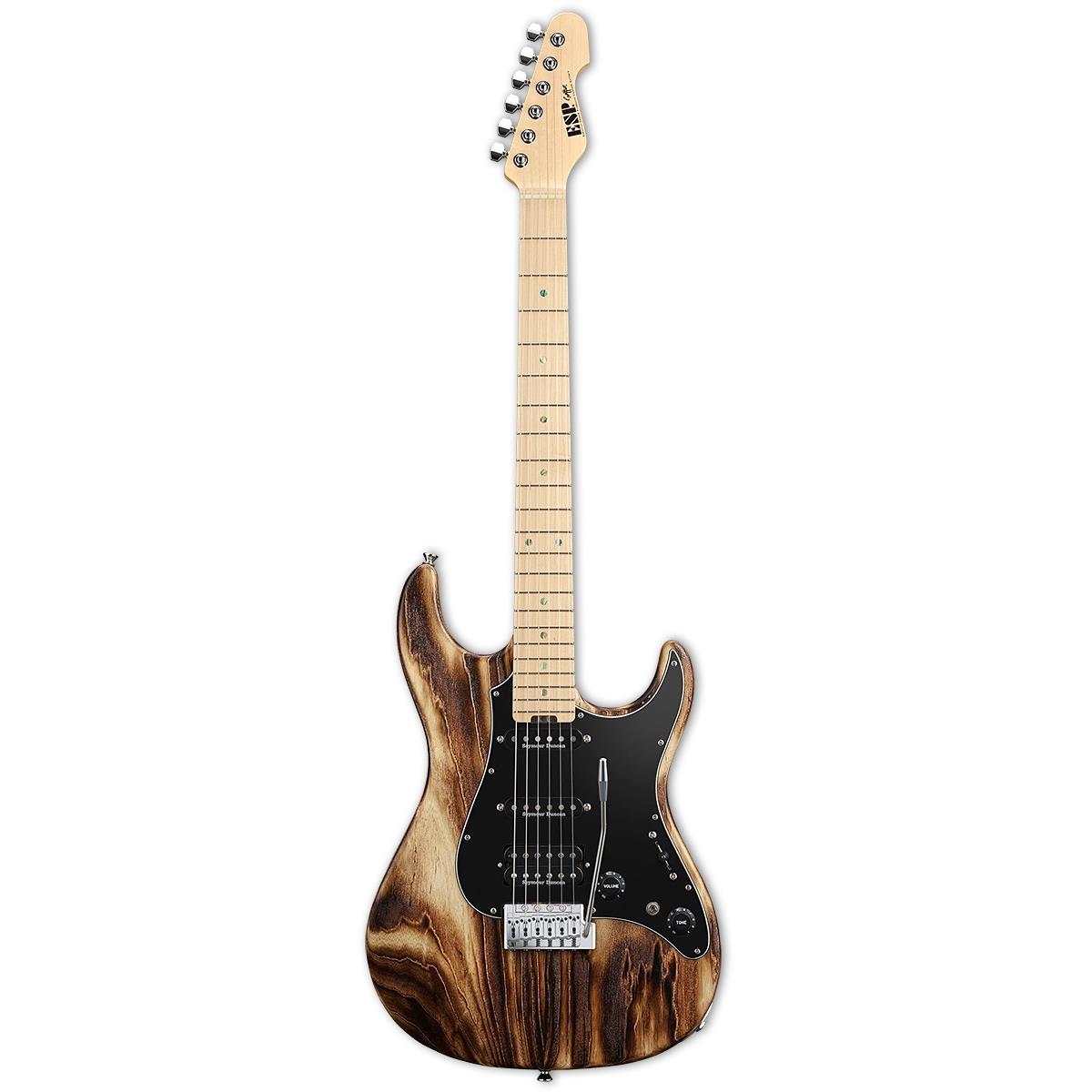ESP Snapper CTM Drift Wood Burner Satin Elektro Gitar