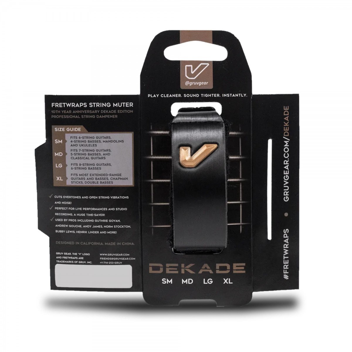 Gruv Gear Fretwrap Dekade Edition - Medium