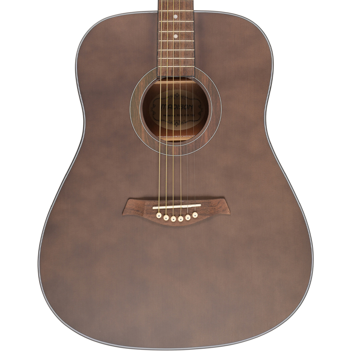 Madison MAG-41M-TBK Trans Black Akustik Gitar
