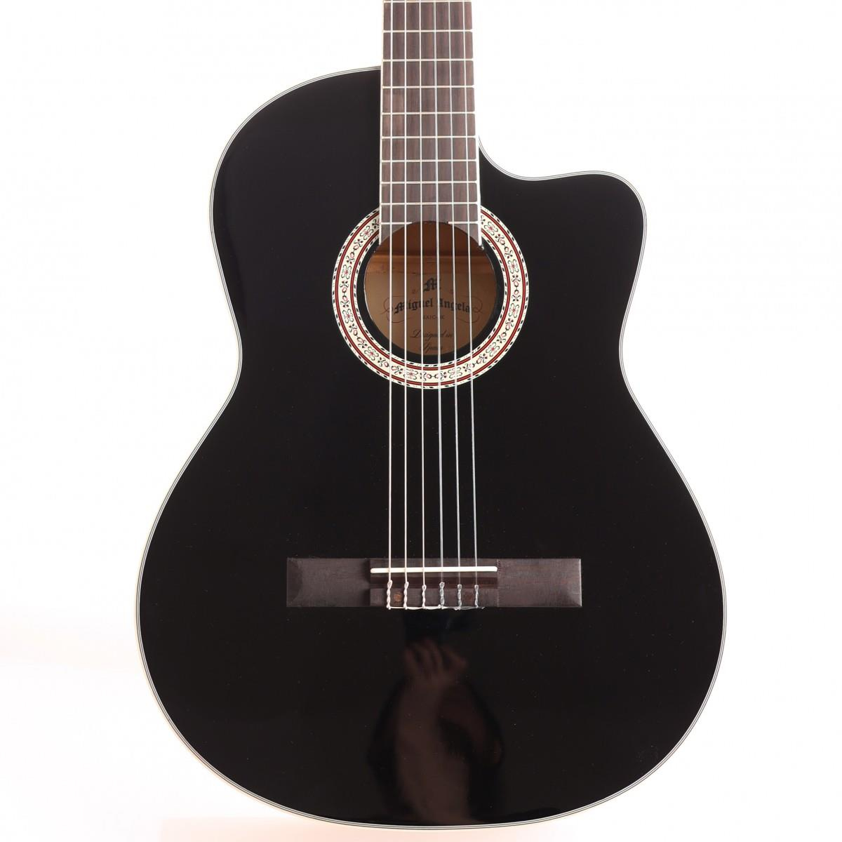 Miguel Angela MA1C-BK Siyah Cutaway Klasik Gitar