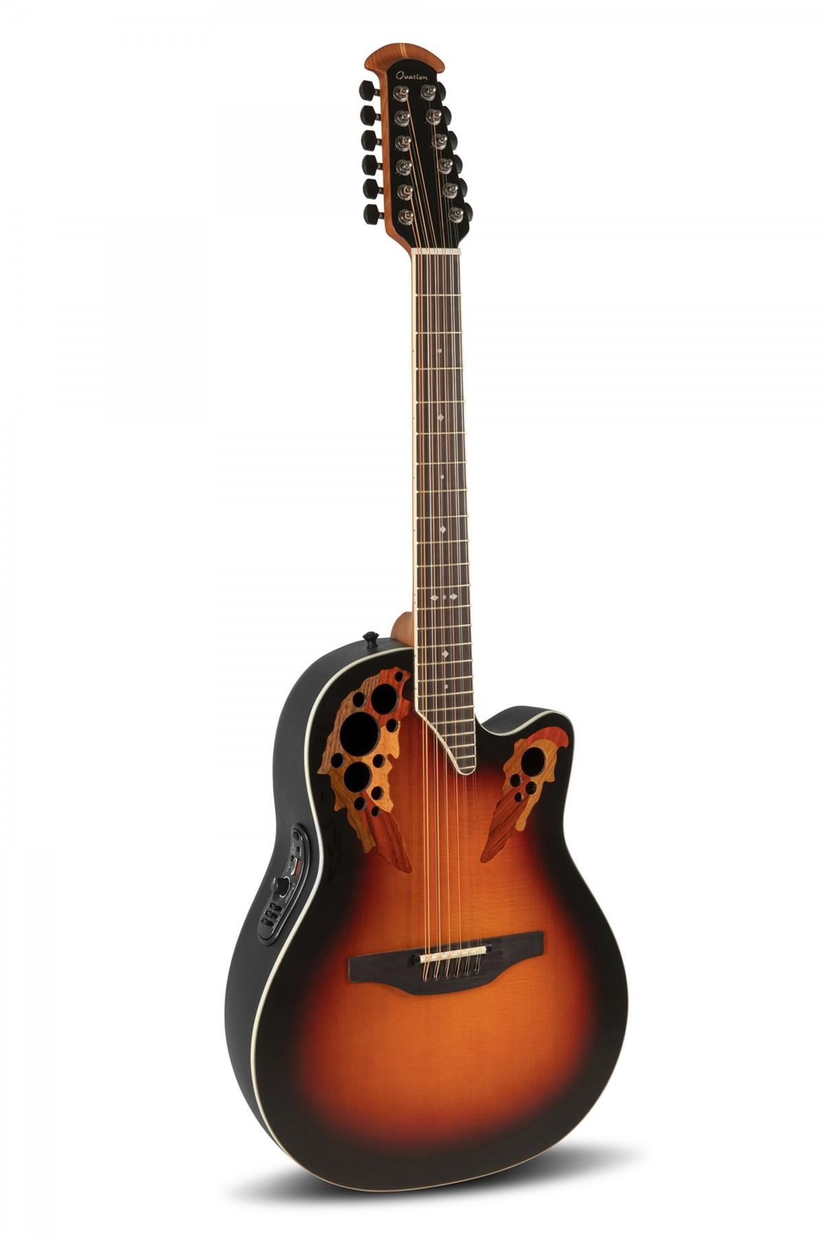 Ovation Pro Series Elite 2758AX-NEB-G 12 Telli Elektro Akustik Gitar