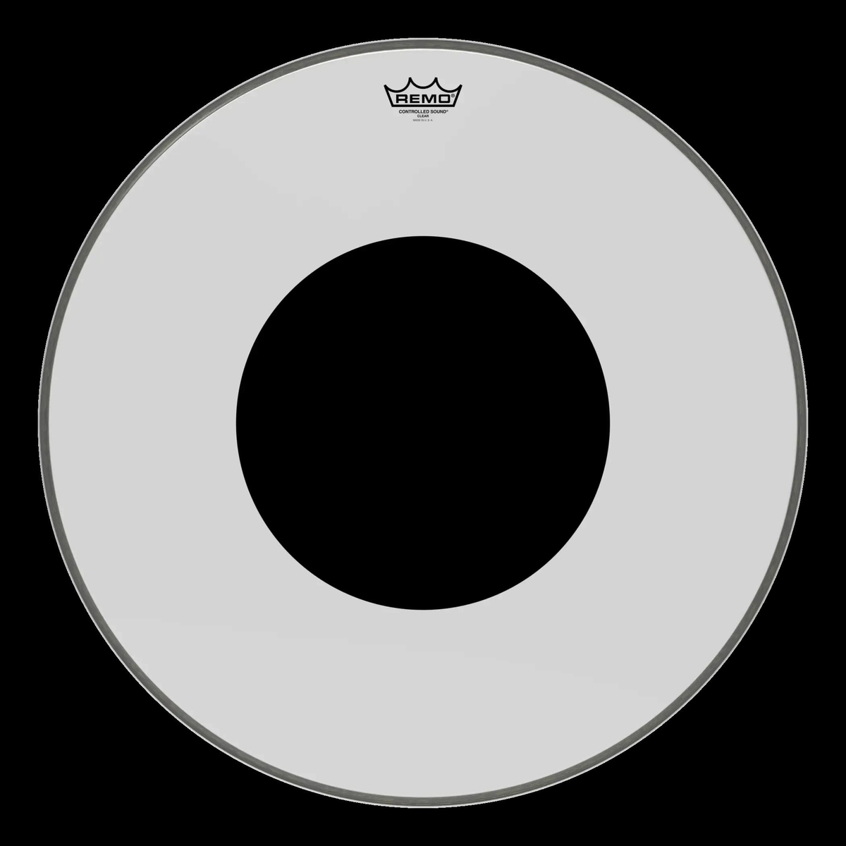 Remo Controlled Sound® Clear Black Dot™ 16 İnç Davul Derisi