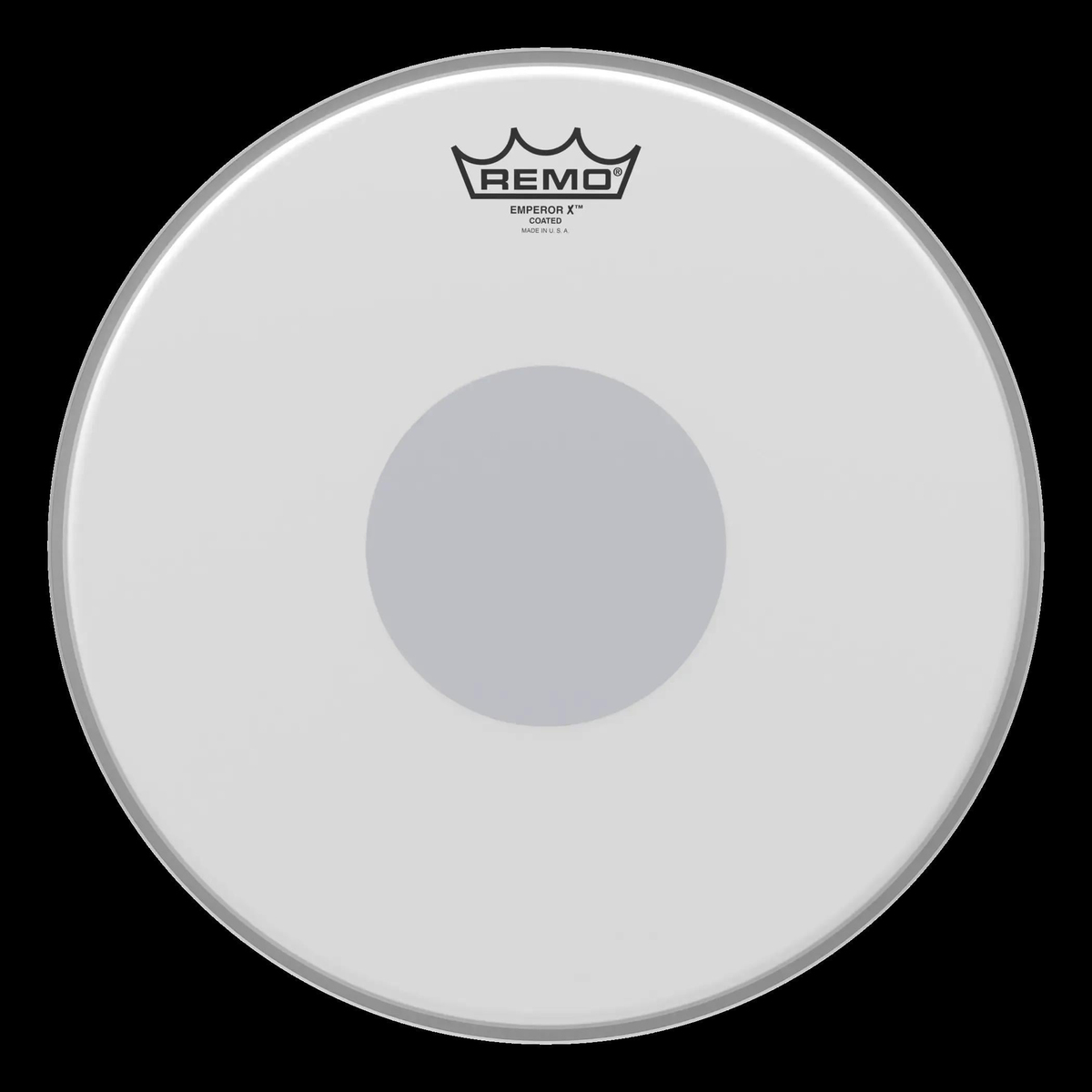 Remo Emperor X™ Coated Black Dot™ 14 İnç Trampet Derisi
