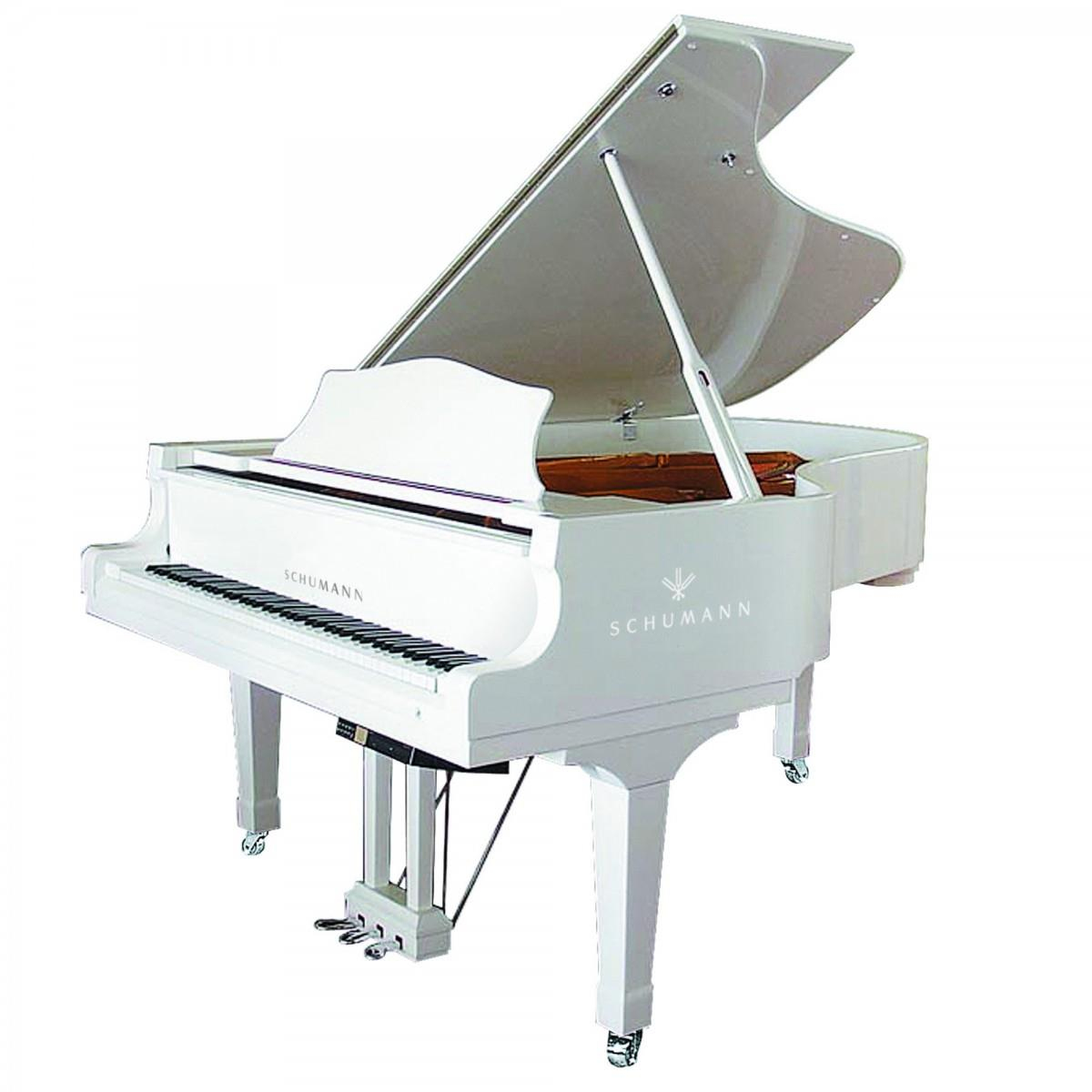 Schumann GP-152 Kuyruklu Beyaz Akustik Piyano