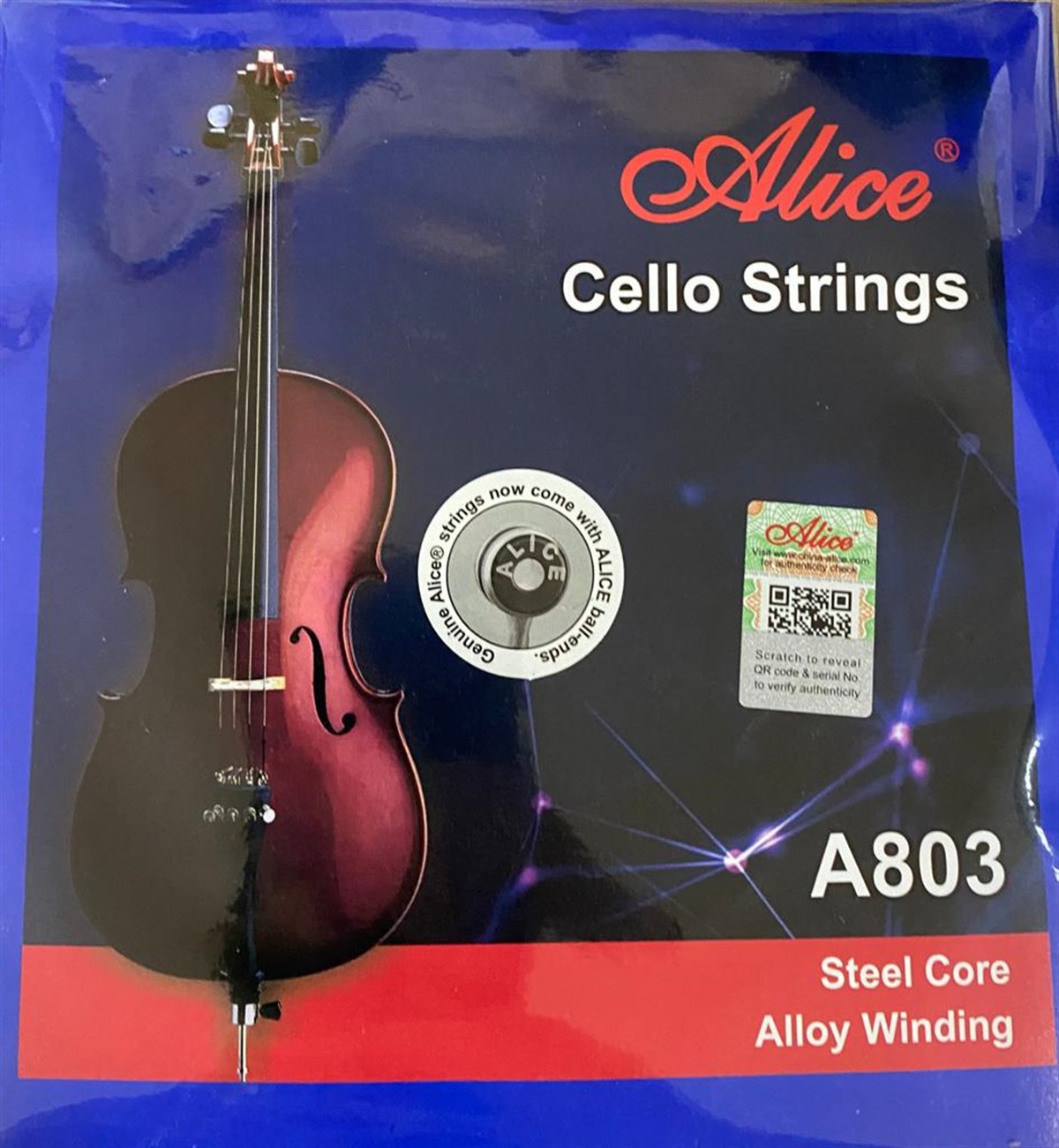 Alice A803 Çello Teli Takım ORJİNAL