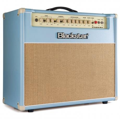 Blackstar HT Club 40 Mark II 12 Inch 40-Wt Tube Combo Amp (Black & Blue Edition)