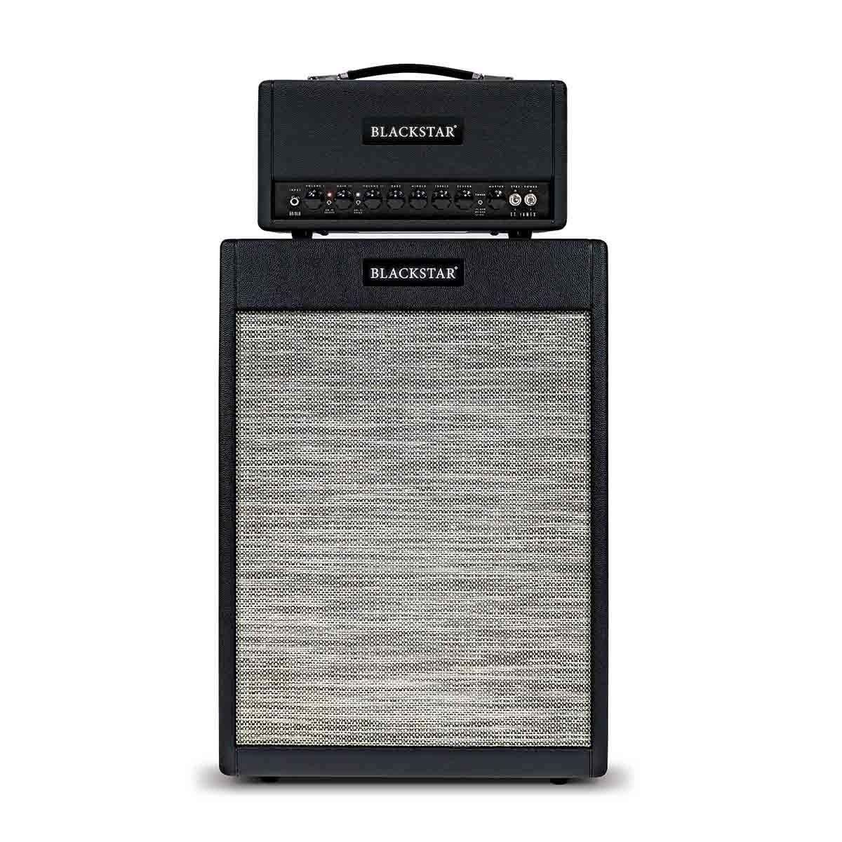 Blackstar St. James 50-Watt Tube Head ve St. James 2 x 12-inch Kabin Bundle (Siyah)