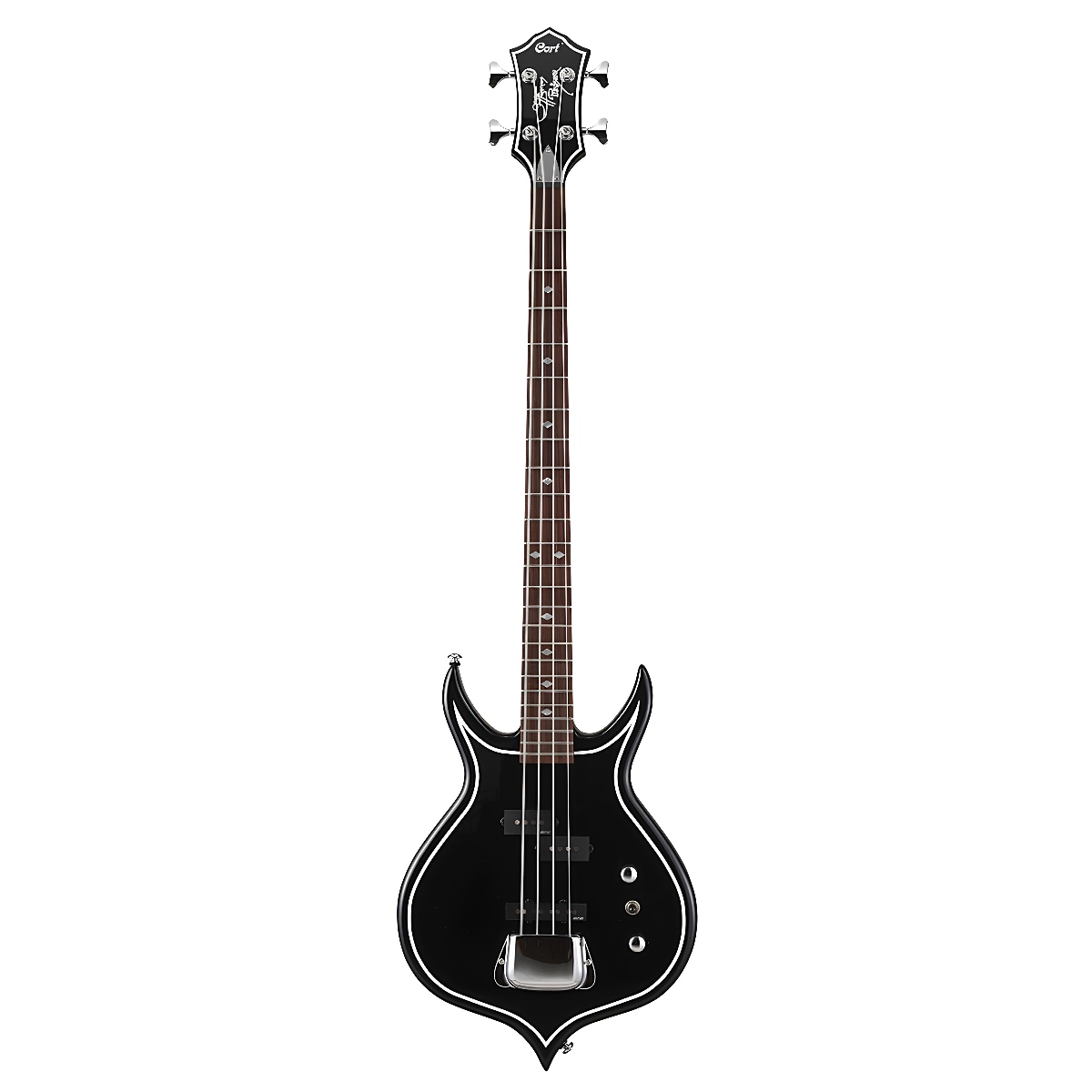 CORT GS-PUNISHER-2BK BAS GİTAR