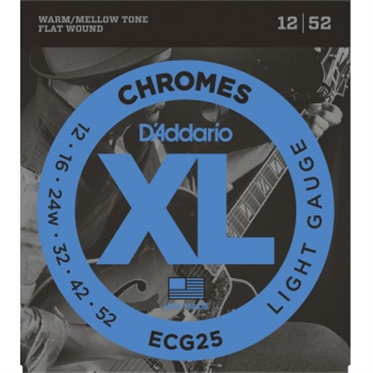 DADDARIO ECG25 ELEKTRO GİTAR TEL SETİ 12-52