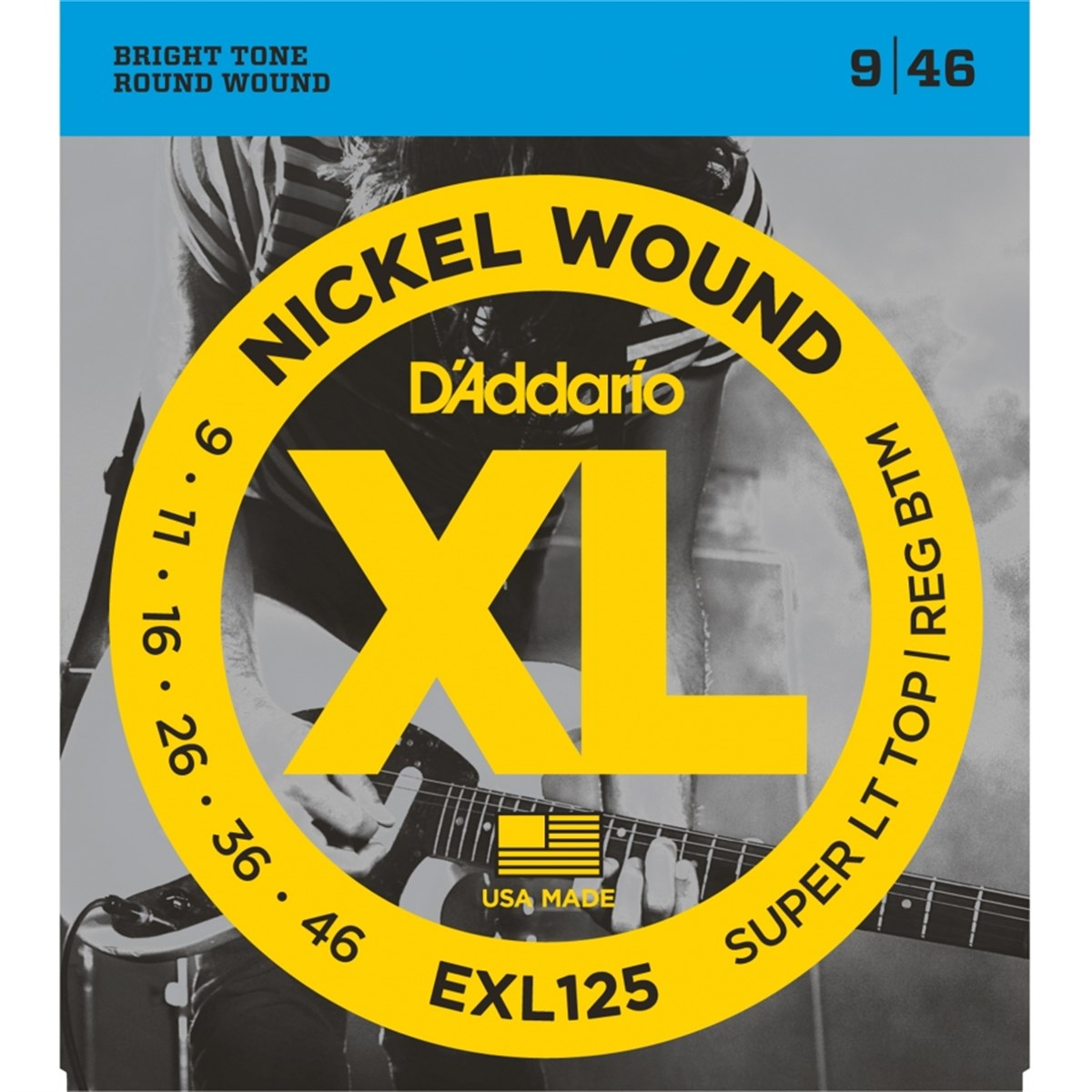 DADDARIO EXL125 ELEKTRO GİTAR TEL SETİ (9-46)