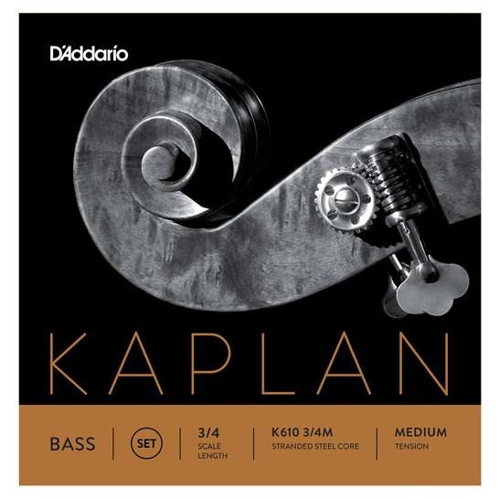 D'Addario K610 3/4M Kaplan Kontrabas Teli