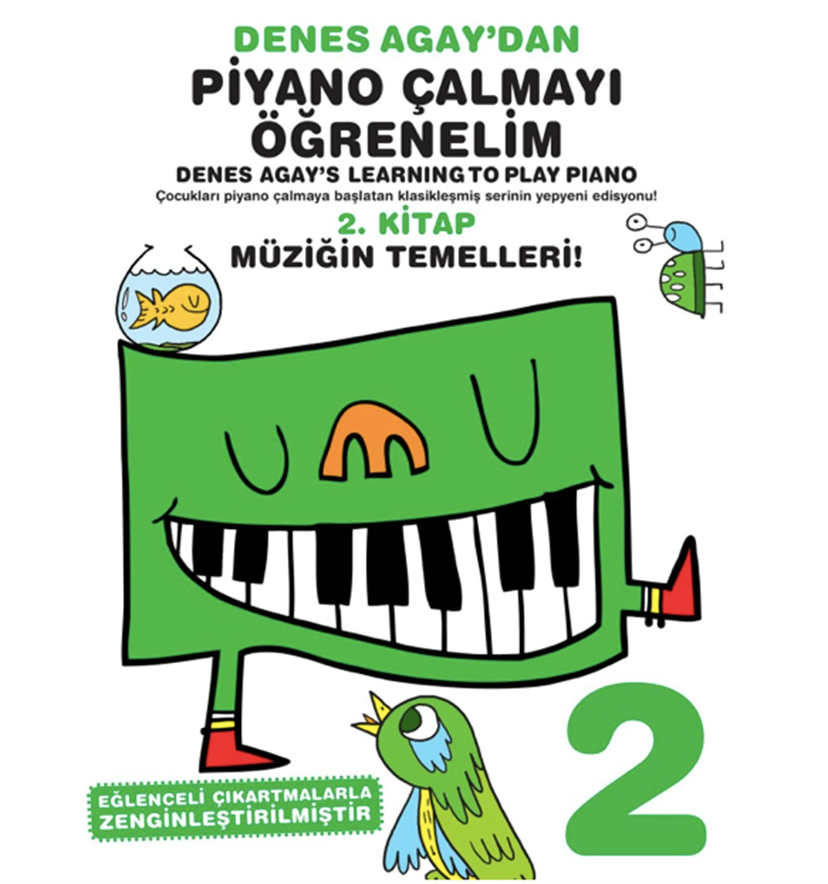 Denes Agay Piyano Metodu 2. Kitap GÜNCEL BASKI