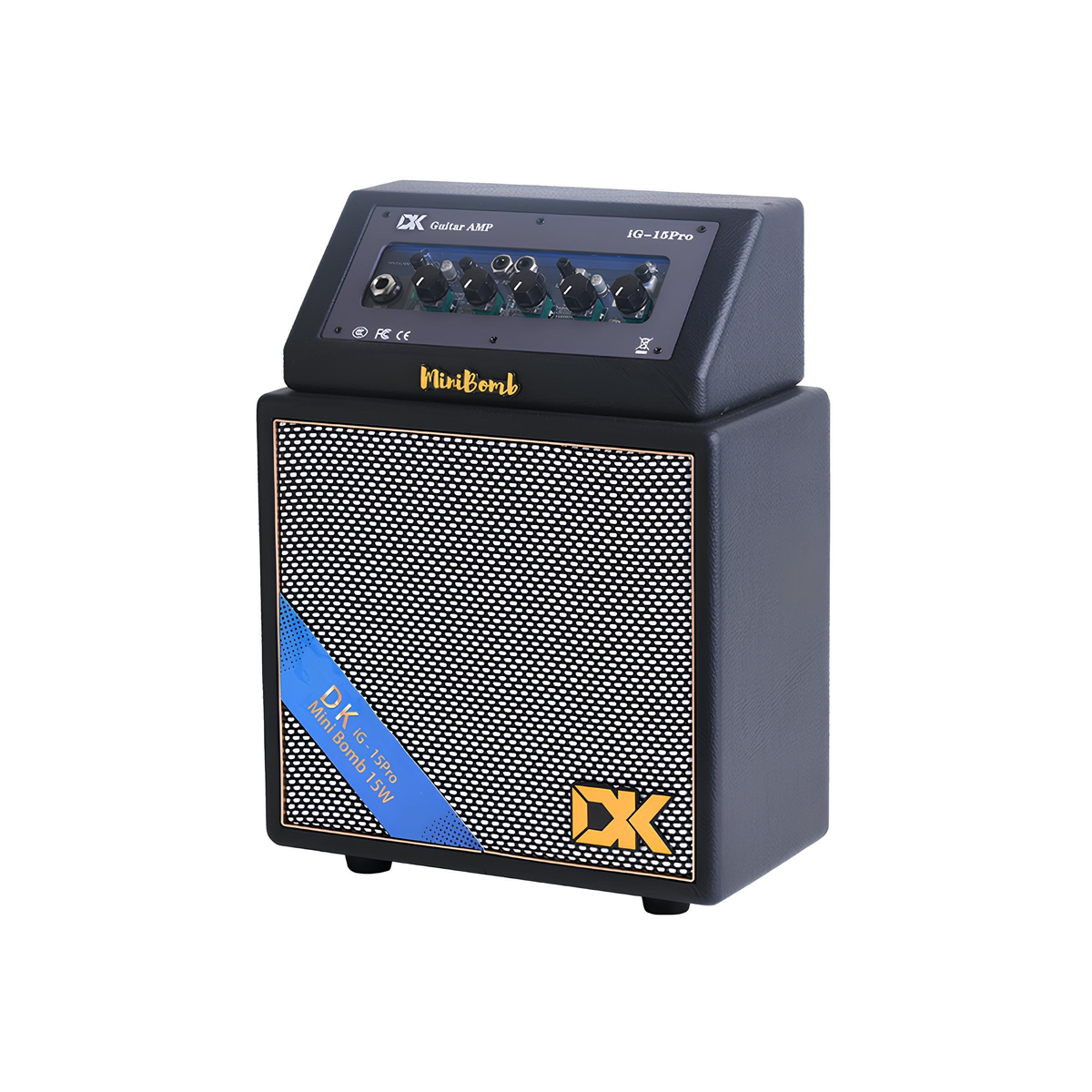 DK AUDİO iG-15PROBK ELEKTRO GİTAR ÇANTA AMPLİ (SİYAH)