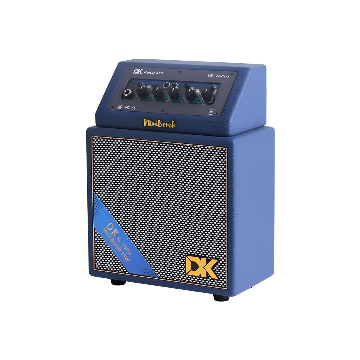 DK AUDİO iG-15PROBL ELEKTRO GİTAR ÇANTA AMPLİ (MAVİ)