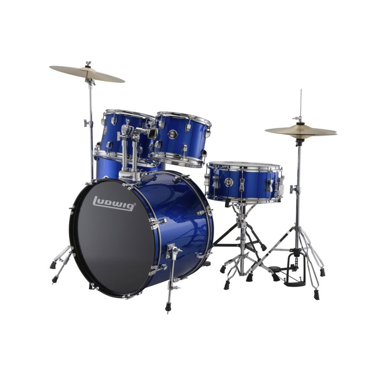 Ludwig Accent Fuse (Mavi) Akustik Davul Seti