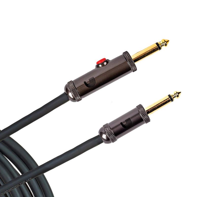 Planet Waves PW-AGL-10 Circuit Breaker with Latching Cut-Off Switch Devre Kesicili Enstrüman Kablosu (3 mt)