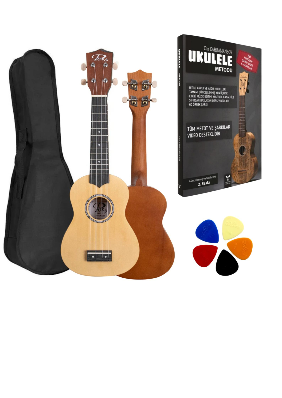 PUKA SOPRANO UKULELE SETİ (UK-21BN)