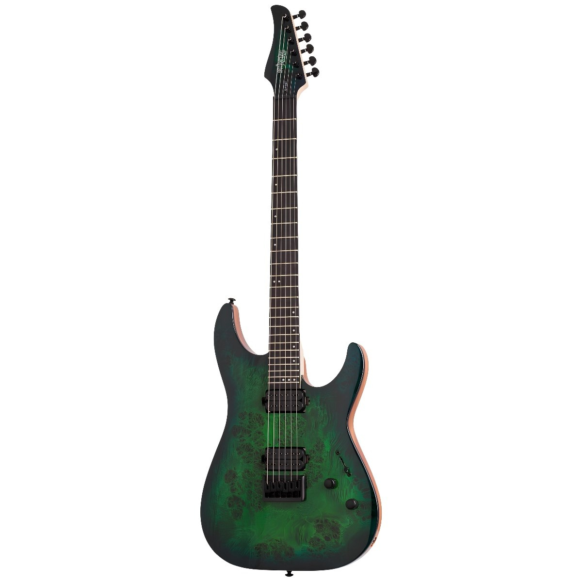 Schecter C-6 Pro Elektro Gitar (Aqua Burst)
