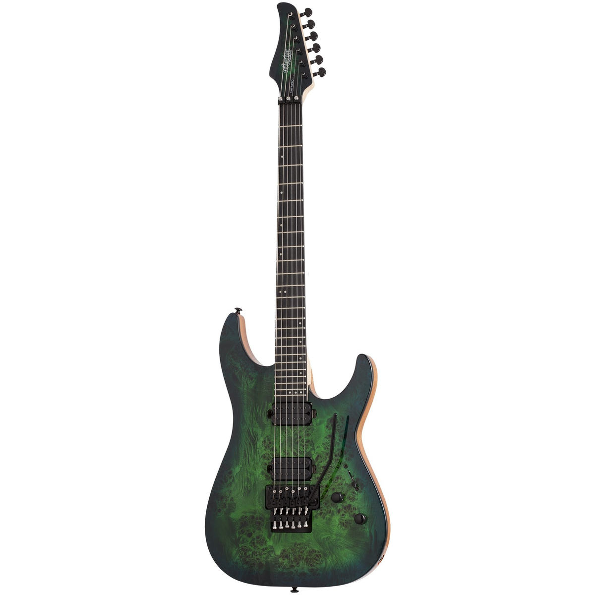 Schecter C-6 Pro FR Elektro Gitar (Aqua Burst)