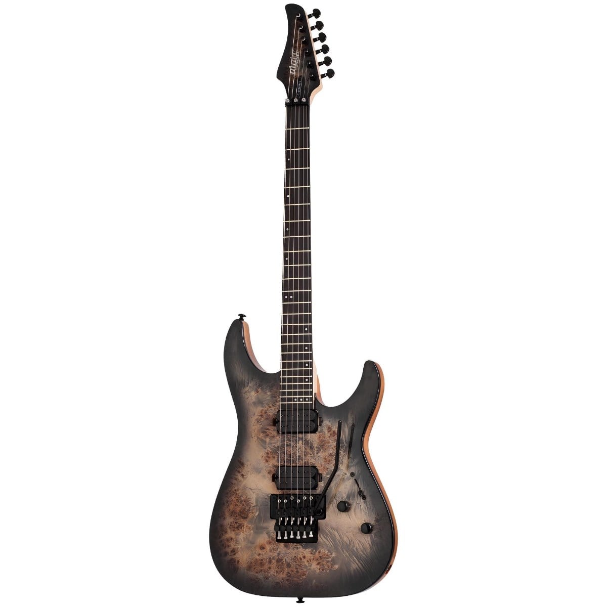 Schecter C-6 Pro FR Elektro Gitar (Charcoal Burst)