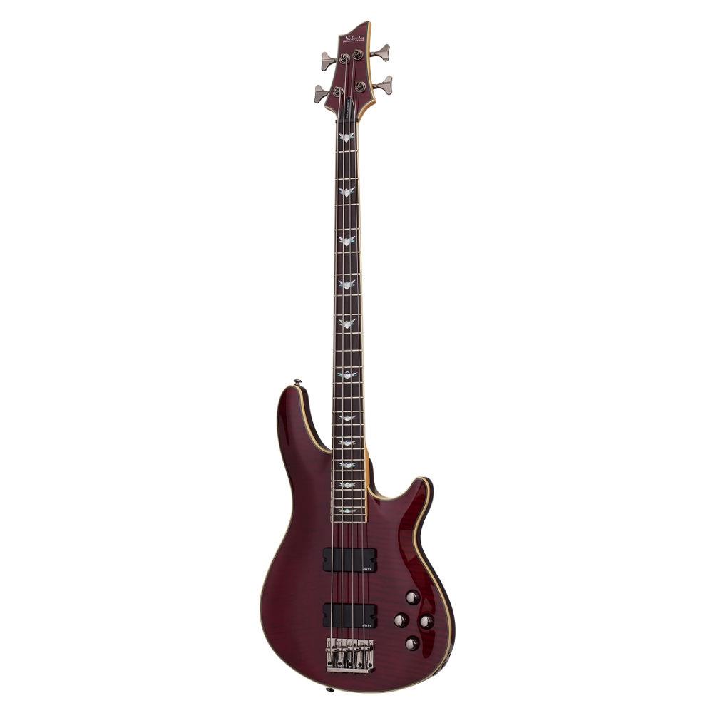 Schecter Omen Extreme-4 Bas Gitar (Black Cherry)