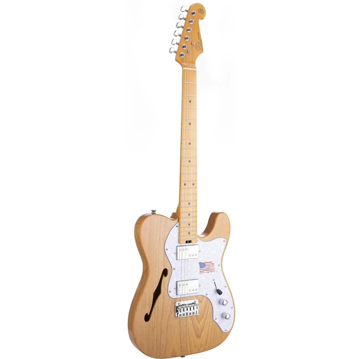 SX SEA2PH Elektro Gitar (Vintage Natural)