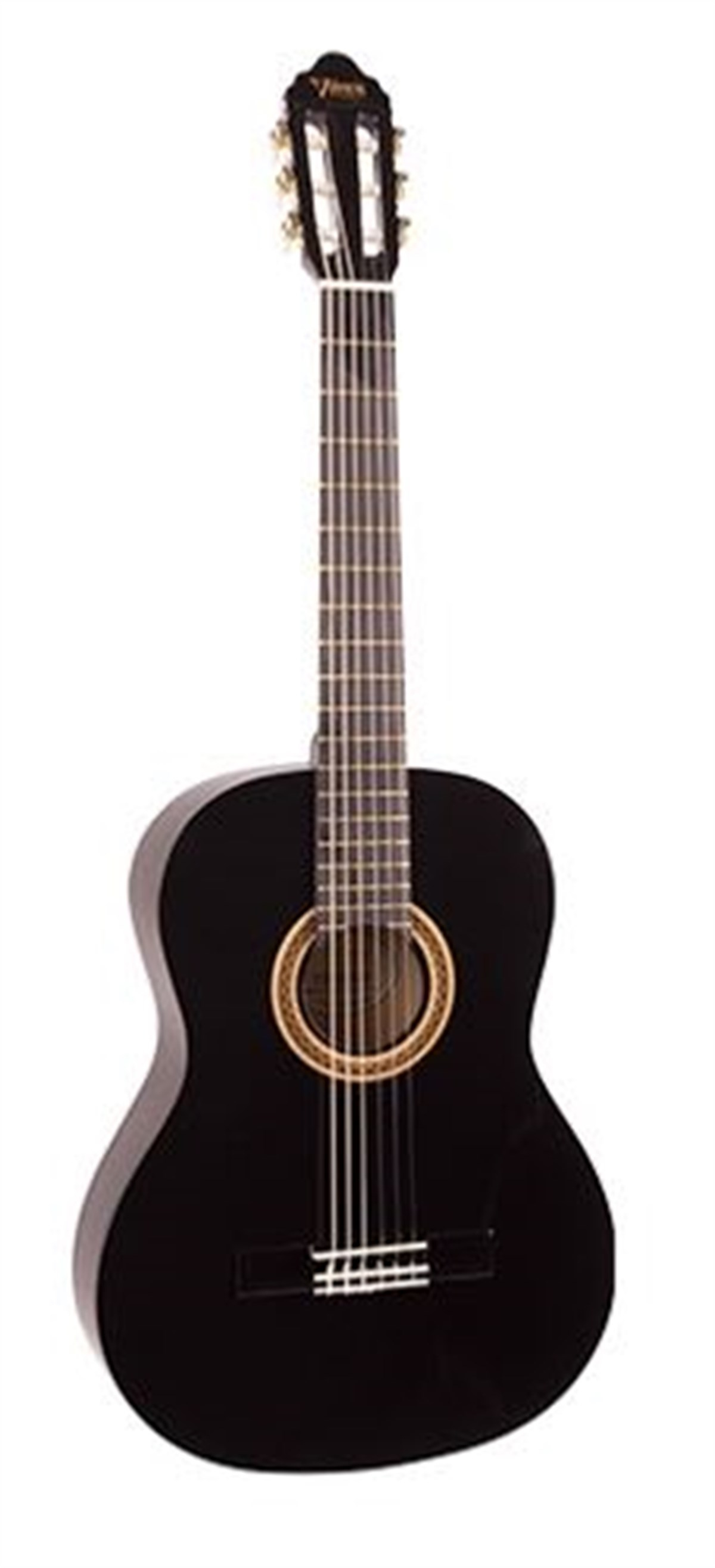 Valencia VC101TBK 1/4 Klasik Gitar Siyah 5-7 Yaş Grubu (Kılıf+Pena)
