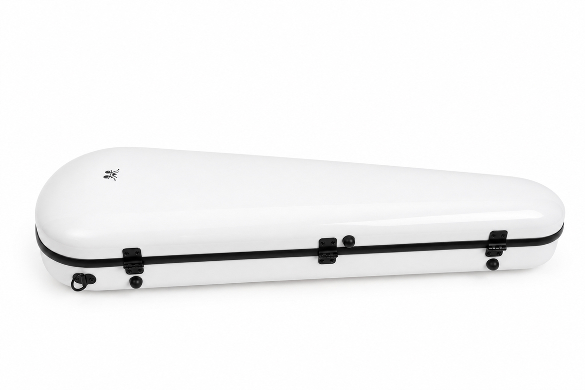 Wallace Hartley Keman Hardcase 4/4 White