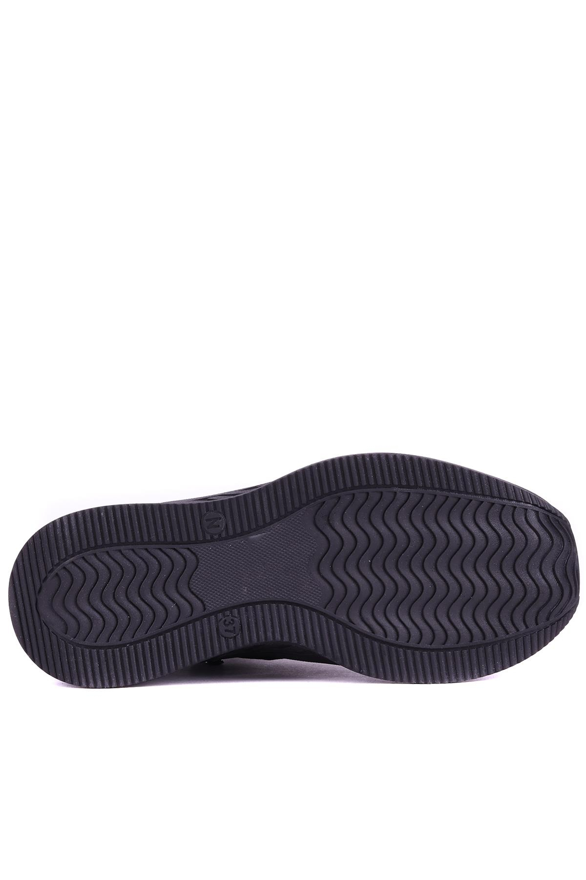 Shoetyle - Hakiki Deri Siyah Renk Kadın Bot - 25102252