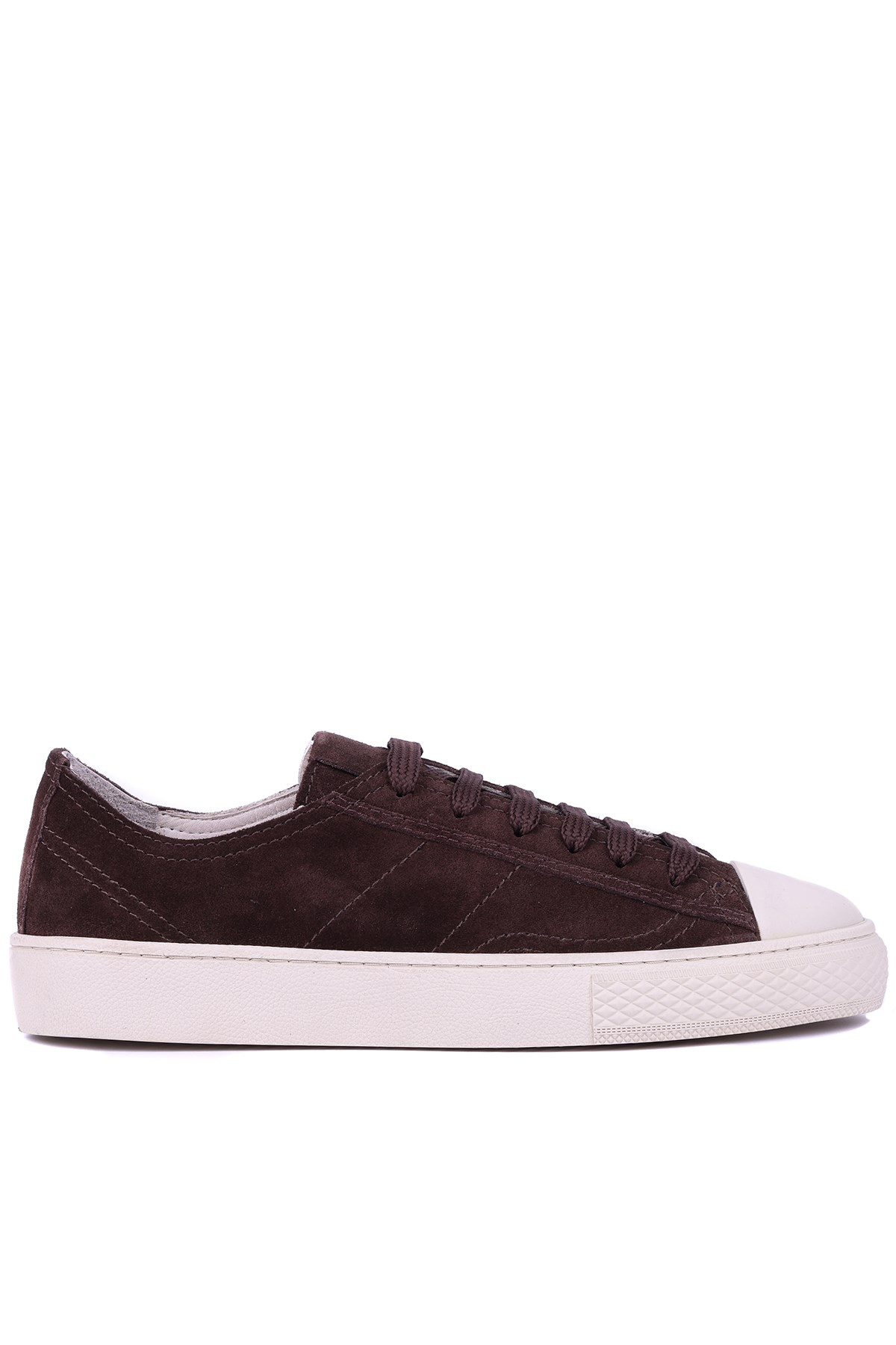 Shoetyle - Hakiki Süet Deri Kahverengi Erkek Sneaker - 666-0386 
