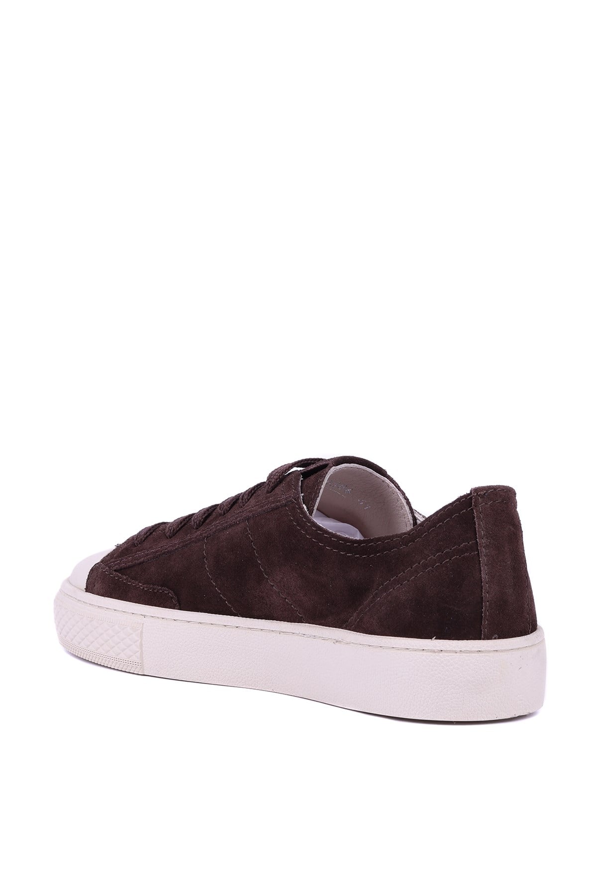Shoetyle - Hakiki Süet Deri Kahverengi Erkek Sneaker - 666-0386 