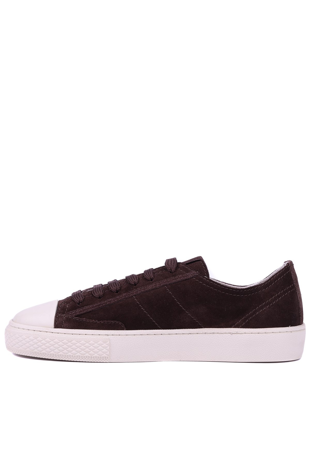 Shoetyle - Hakiki Süet Deri Kahverengi Erkek Sneaker - 666-0386 